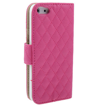 Horizontal Flip Soft Leather Case with Credit Card Slots & Holder for iPhone 5 & 5s & SE & SE