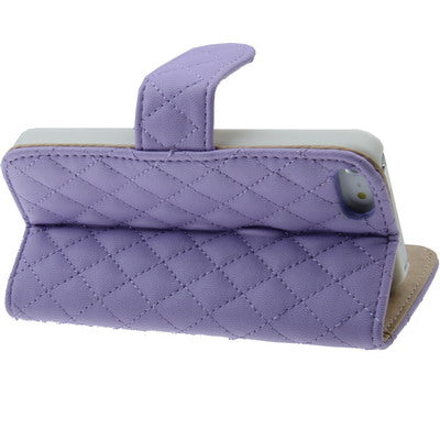 Horizontal Flip Soft Leather Case with Credit Card Slots & Holder for iPhone 5 & 5s & SE & SE