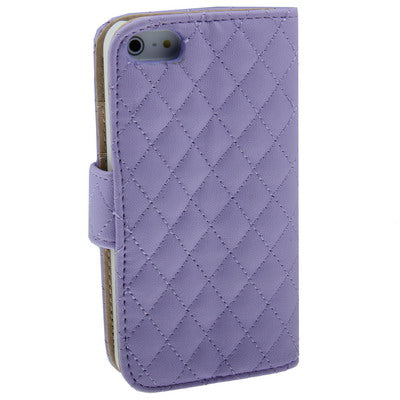 Horizontal Flip Soft Leather Case with Credit Card Slots & Holder for iPhone 5 & 5s & SE & SE