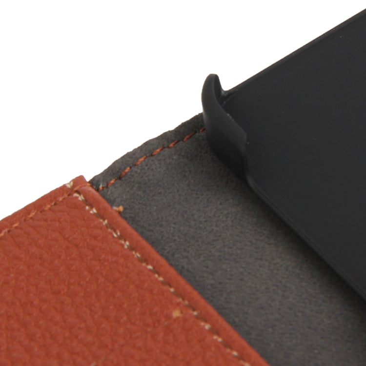 Litchi Texture PU Leather Case with Credit Card Slots & Holder for iPhone 5 & 5s & SE & SE