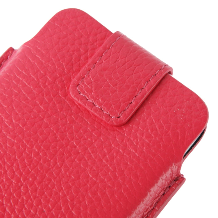 Litchi Texture Leather Case Pocket Pouch Sleeve Bag with Pull Up Tab for iPhone 5 & 5s & SE & SE & 5C