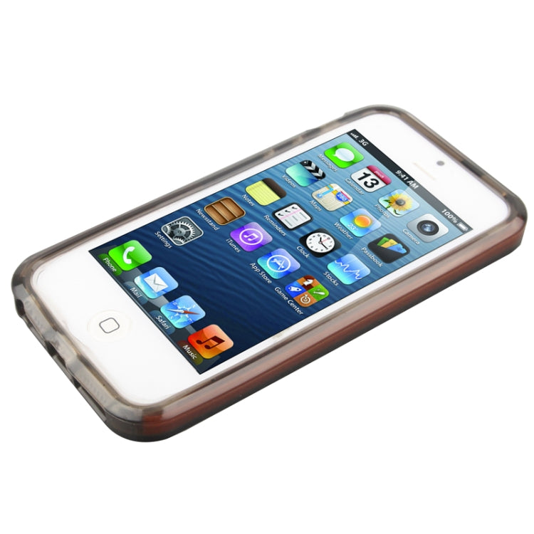 DolTech Series Mesh Pattern Translucent TPU Case for iPhone 5 & 5s & SE & SE