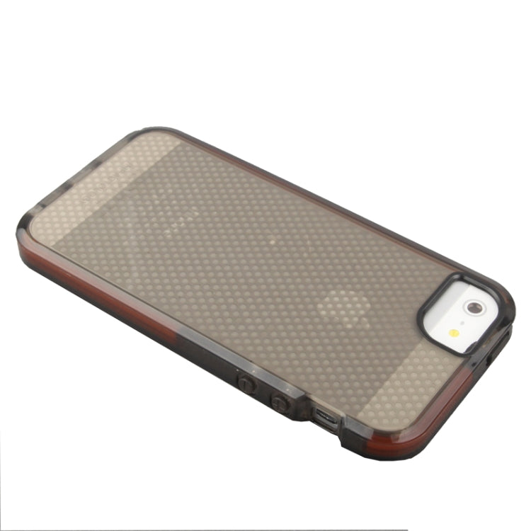 DolTech Series Mesh Pattern Translucent TPU Case for iPhone 5 & 5s & SE & SE