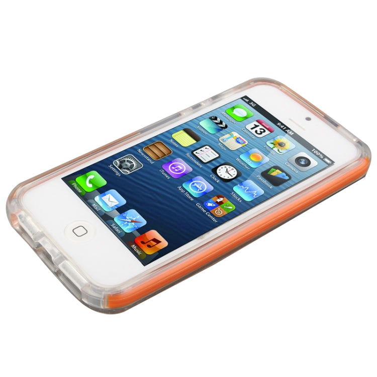 DolTech Series Mesh Pattern Translucent TPU Case for iPhone 5 & 5s & SE & SE