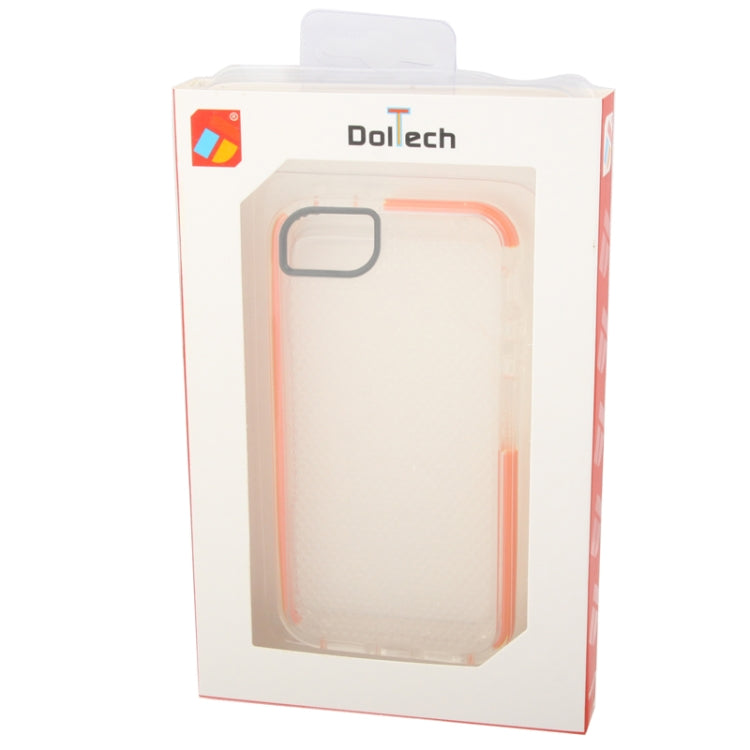 DolTech Series Mesh Pattern Translucent TPU Case for iPhone 5 & 5s & SE & SE