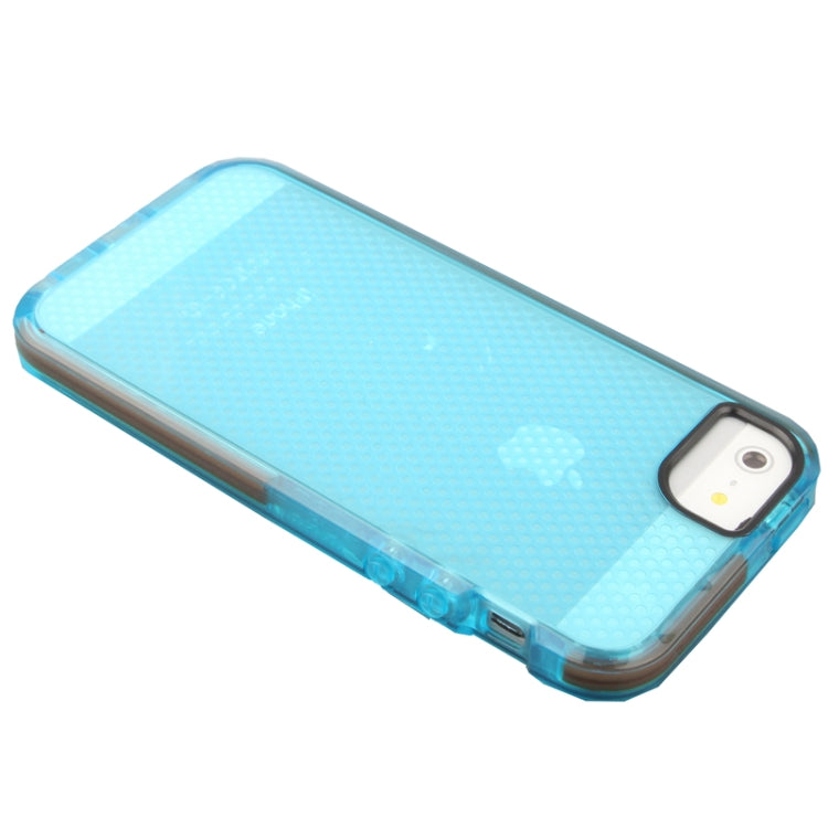 DolTech Series Mesh Pattern Translucent TPU Case for iPhone 5 & 5s & SE & SE