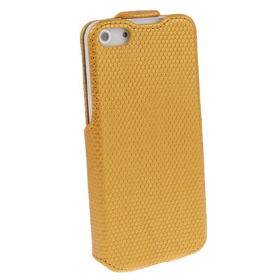 Penny Round Texture Vertical Flip Leather Case for iPhone 5 & 5s & SE & SE
