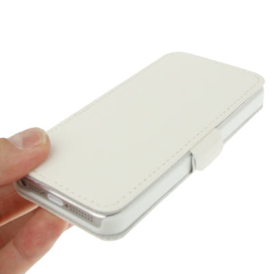 2-fold Leather Case with Holder for iPhone 5 & 5s & SE & SE