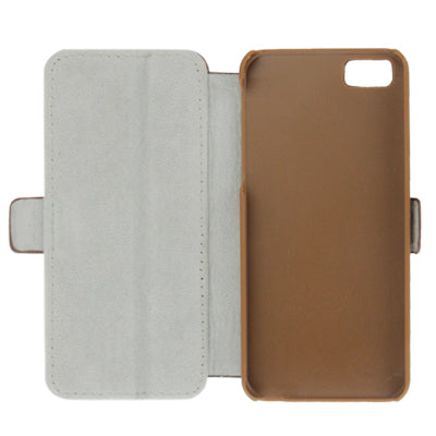 2-fold Leather Case with Holder for iPhone 5 & 5s & SE & SE