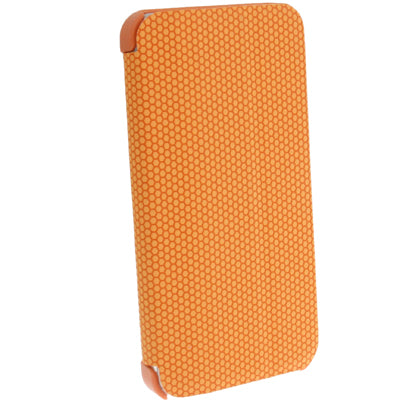 3-folding Penny Round Texture Horizontal Flip Genuine Leather Case for iPhone 5 & 5s & SE & SE