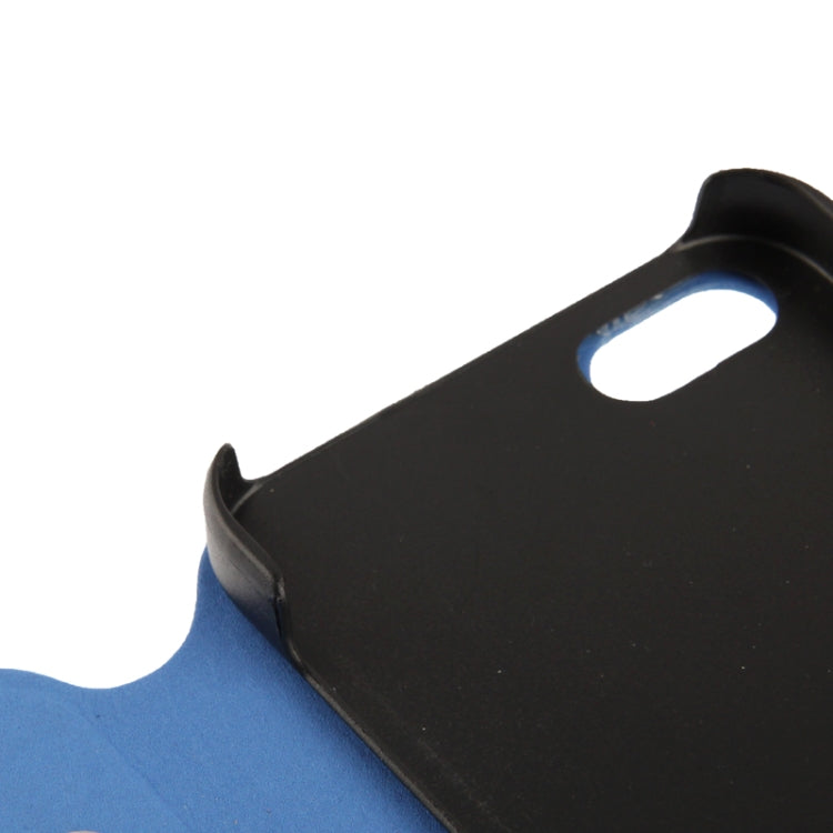 Crazy Horse Texture Leather Case with Call Display ID & Holder for iPhone 5 & 5s & SE & SE