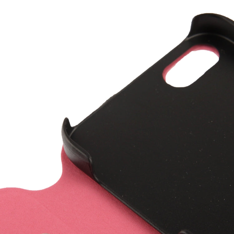 Crazy Horse Texture Leather Case with Call Display ID & Holder for iPhone 5 & 5s & SE & SE