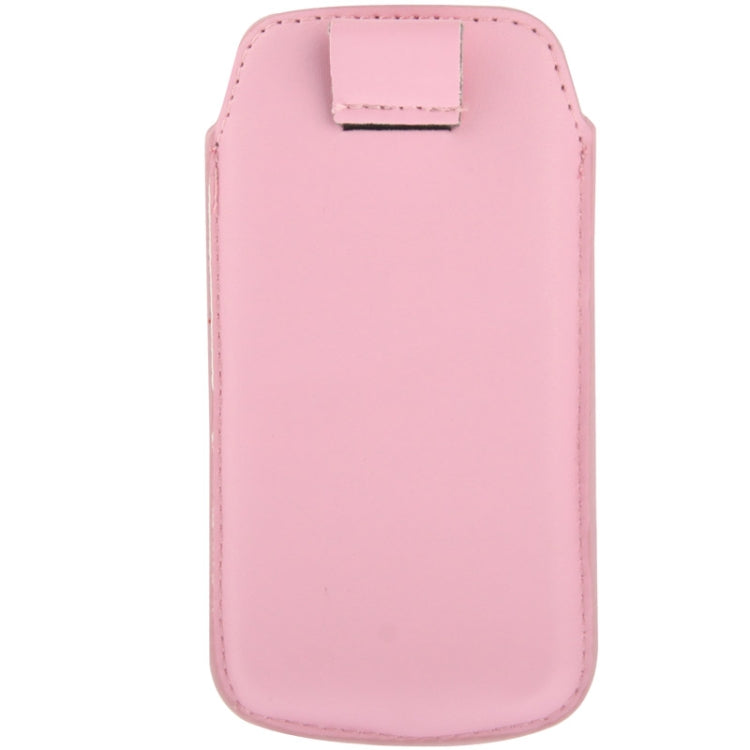 Leather Case Pocket Pouch Sleeve Bag with Pull Up Tab for iPhone 5 & 5s & SE & SE & 5C