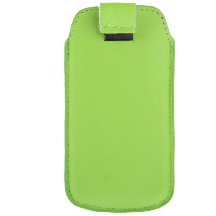 Leather Case Pocket Pouch Sleeve Bag with Pull Up Tab for iPhone 5 & 5s & SE & SE & 5C