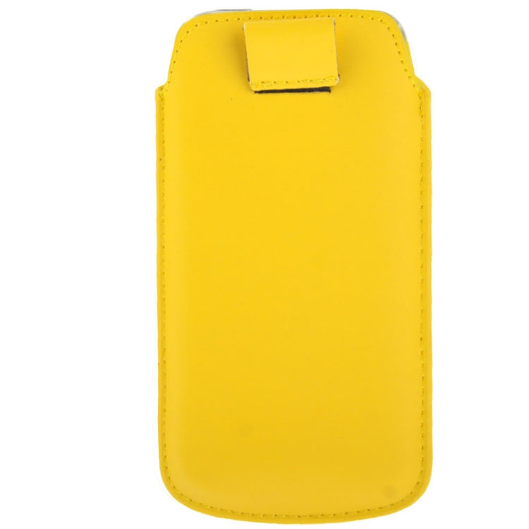 Leather Case Pocket Pouch Sleeve Bag with Pull Up Tab for iPhone 5 & 5s & SE & SE & 5C