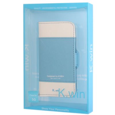 Level Open Leather Case with Holder & Credit Card Slots for iPhone 5