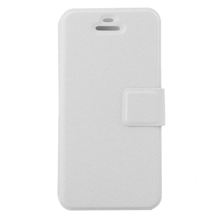 Silk Texture Leather Case with Credit Card Slot & Holder for iPhone 5 & 5