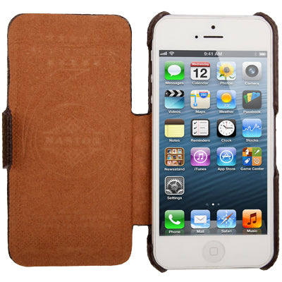 Litchi Texture Horizontal Flip Split Leather Case for iPhone 5 & 5S