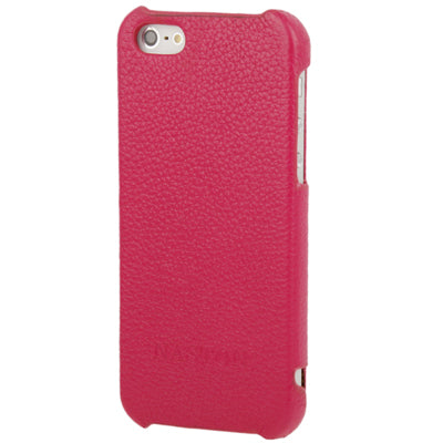 Litchi Texture Top-grain Leather Case  for iPhone 5 & 5s & SE & SE
