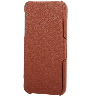 Litchi Texture Top-grain Leather Case  for iPhone 5 & 5s & SE & SE