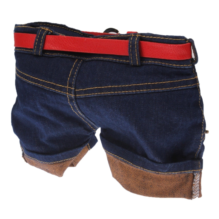 Fashion Jeans Shorts Style Protective Carrying Bag / Casual Denim Shorts Purse Bag for iPhone 5 / 5S / 5C, iPhone 4 / 4S, Samsung S IV / i9500 / i9300 (Brown)