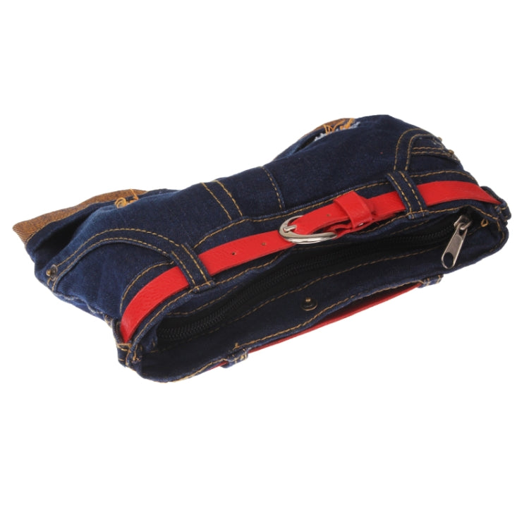Fashion Jeans Shorts Style Protective Carrying Bag / Casual Denim Shorts Purse Bag for iPhone 5 / 5S / 5C, iPhone 4 / 4S, Samsung S IV / i9500 / i9300 (Brown)