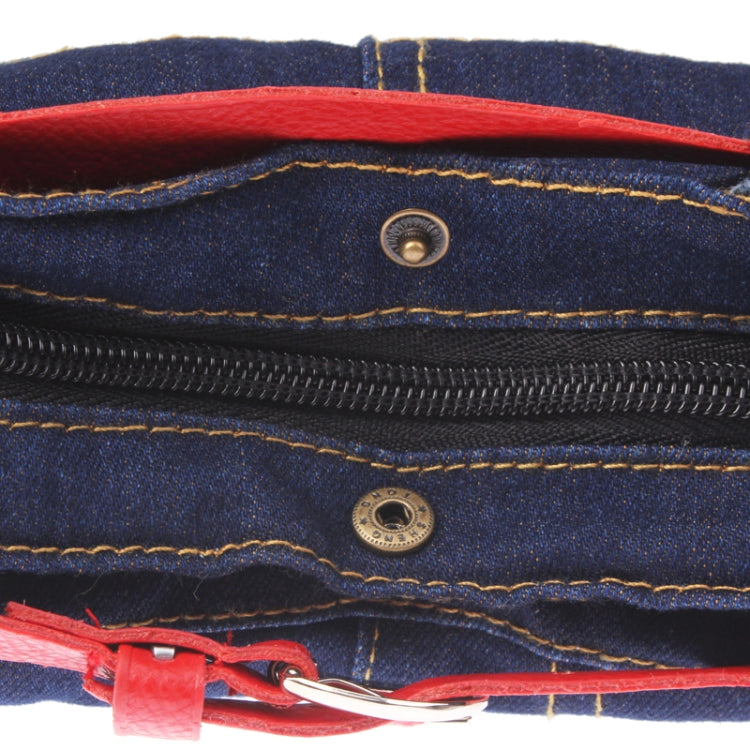 Fashion Jeans Shorts Style Protective Carrying Bag / Casual Denim Shorts Purse Bag for iPhone 5 / 5S / 5C, iPhone 4 / 4S, Samsung S IV / i9500 / i9300 (Brown)