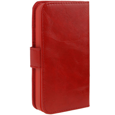 Crazy Horse Texture Detachable Flip Leather Case with Credit Card Slots & Magnetic Buckle for iPhone 5 & 5s & SE & SE