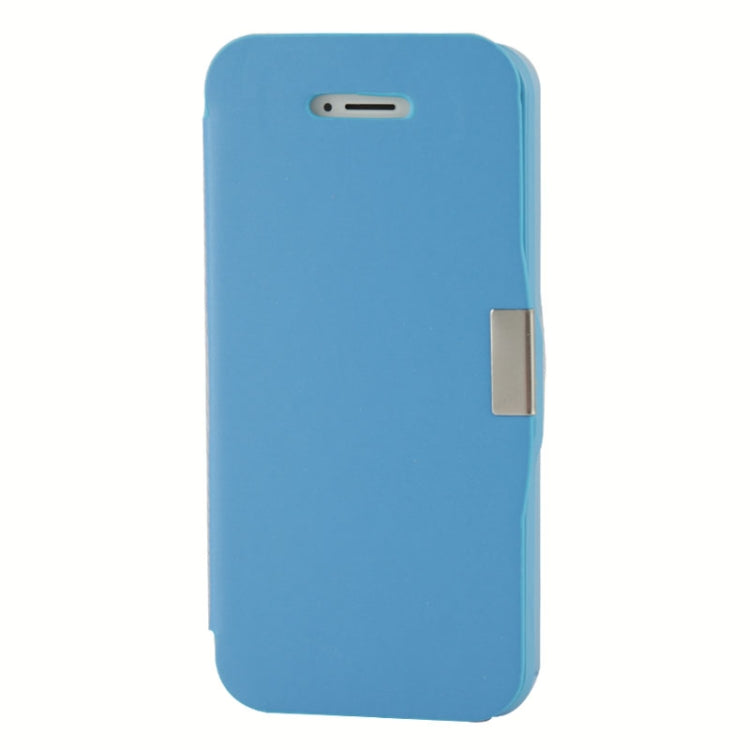Brush Texture Flip Leather Case with Magnet Button for iPhone 5 & 5s & SE & SE