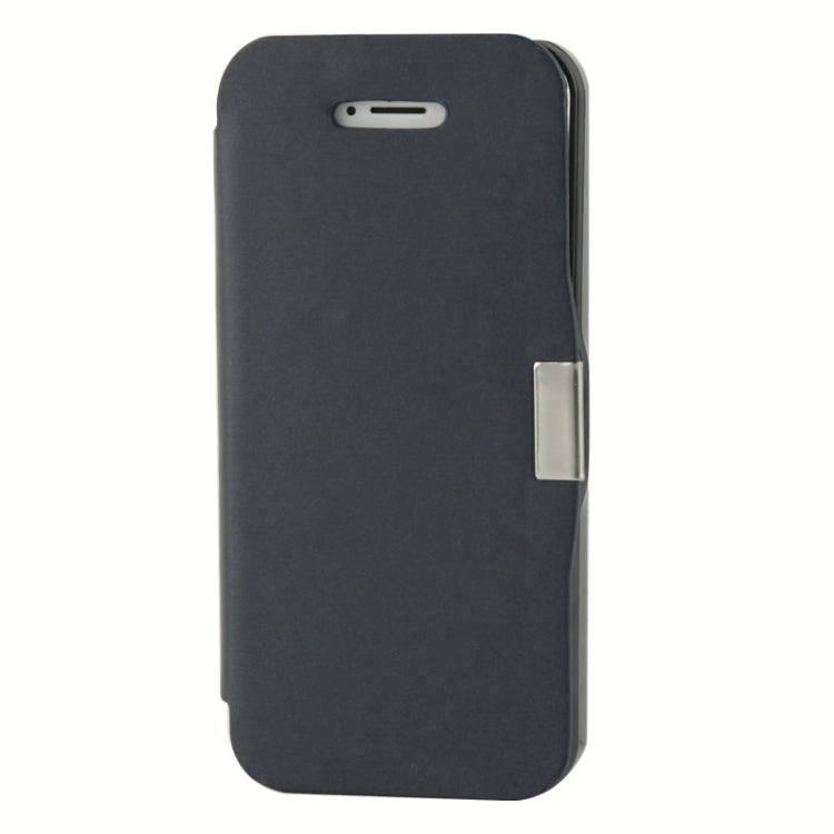 Brush Texture Flip Leather Case with Magnet Button for iPhone 5 & 5s & SE & SE