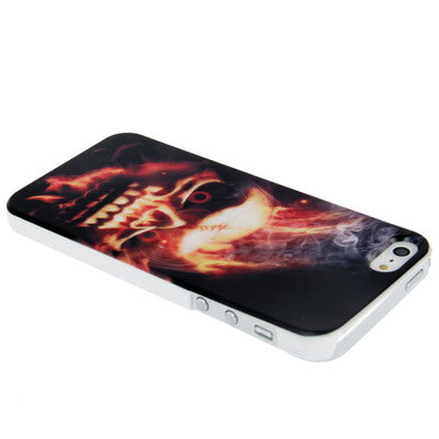 Skeleton Style Plastic Protective Case for iPhone 5 & 5s & SE