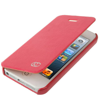 KUCHI Crazy Horse Texture Leather Case for iPhone 5 & 5s & SE & SE