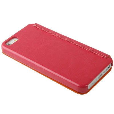KUCHI Crazy Horse Texture Leather Case for iPhone 5 & 5s & SE & SE