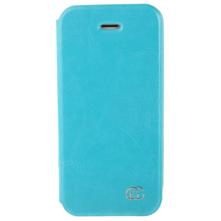 KUCHI Crazy Horse Texture Leather Case for iPhone 5 & 5s & SE & SE
