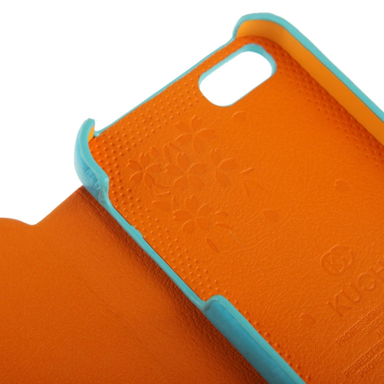 KUCHI Crazy Horse Texture Leather Case for iPhone 5 & 5s & SE & SE