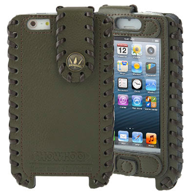 Hand-made Style Top-grain Cowhide Leather Case