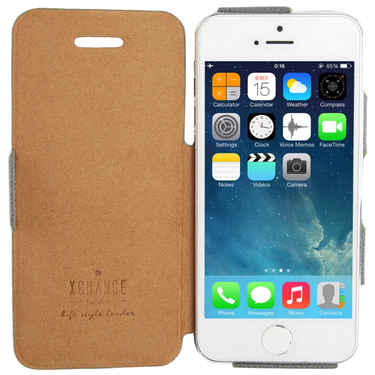 Thermal Styling Cross Texture Leather Case for iPhone 5 & 5s & SE & SE