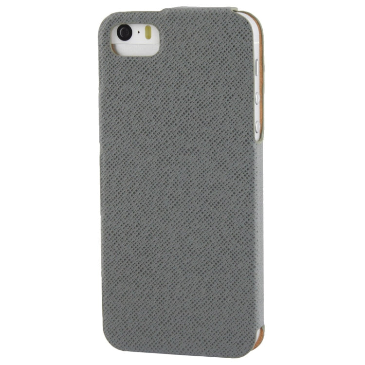 Thermal Styling Cross Texture Leather Case for iPhone 5 & 5s & SE & SE