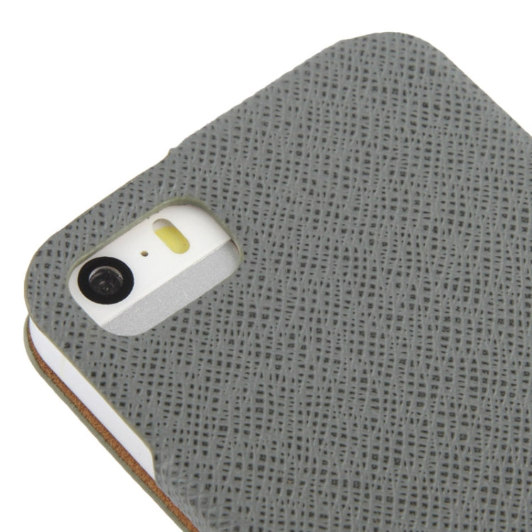 Thermal Styling Cross Texture Leather Case for iPhone 5 & 5s & SE & SE