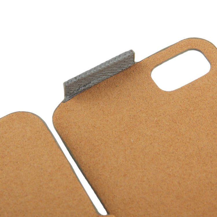 Thermal Styling Cross Texture Leather Case for iPhone 5 & 5s & SE & SE