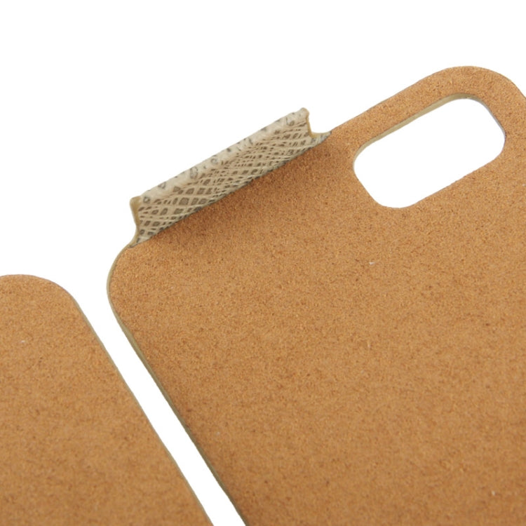 Thermal Styling Cross Texture Leather Case for iPhone 5 & 5s & SE & SE