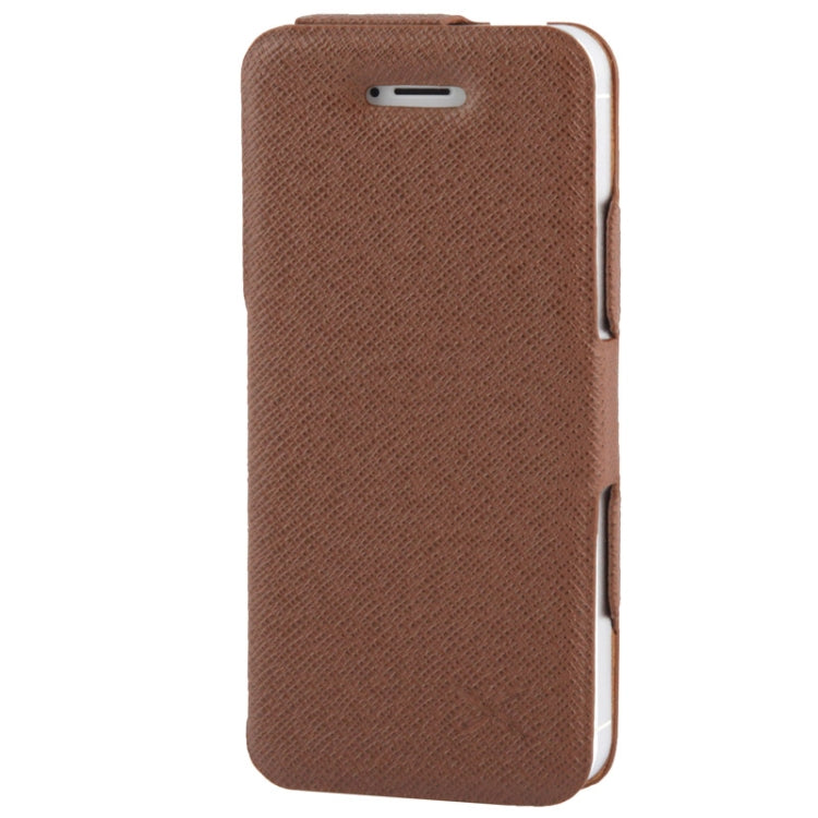 Thermal Styling Cross Texture Leather Case for iPhone 5 & 5s & SE & SE