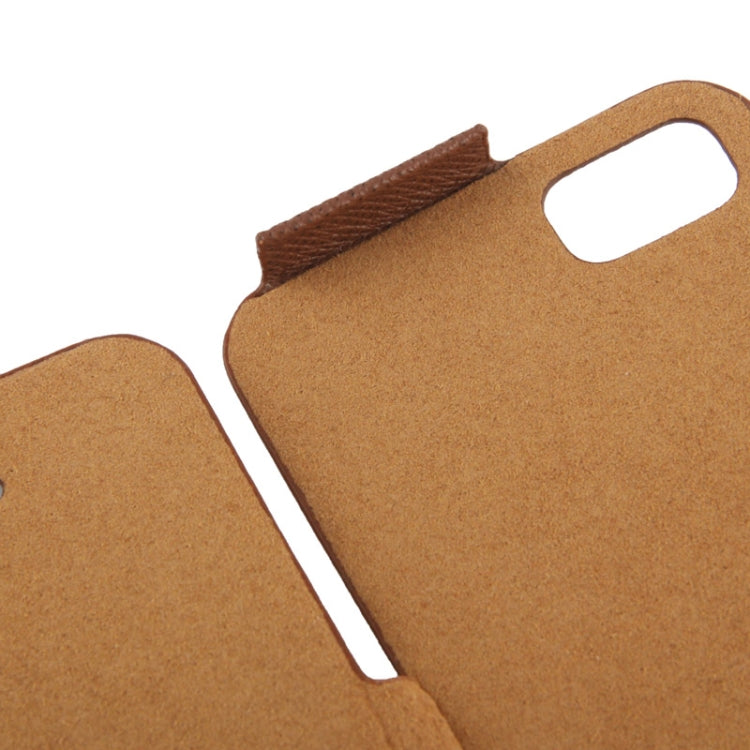 Thermal Styling Cross Texture Leather Case for iPhone 5 & 5s & SE & SE