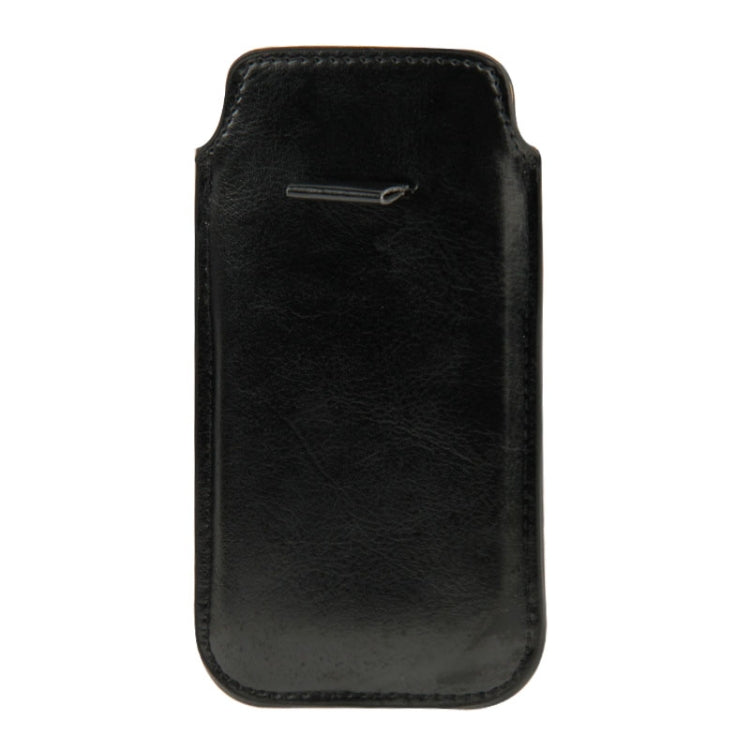 Crazy Horse Texture Leather Case Pocket Pouch Sleeve Bag with Pull Up Tab & Card Slot for iPhone 5 & 5s & SE & SE & 5C