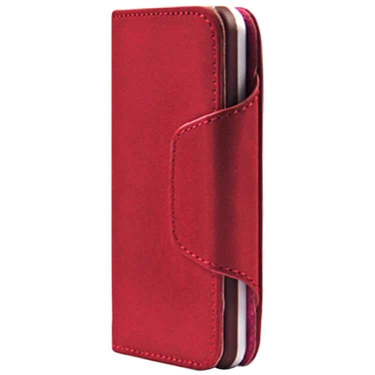 2 in 1 Detachable Frosted Texture Leather Case with Credit Card Slot & Holder for iPhone 5 & 5s & SE & SE