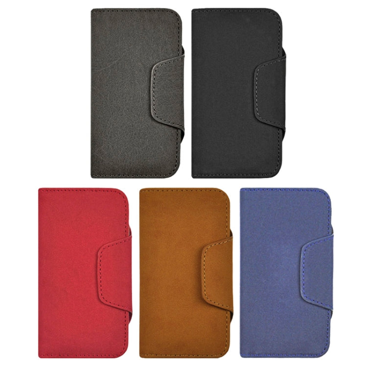 2 in 1 Detachable Frosted Texture Leather Case with Credit Card Slot & Holder for iPhone 5 & 5s & SE & SE