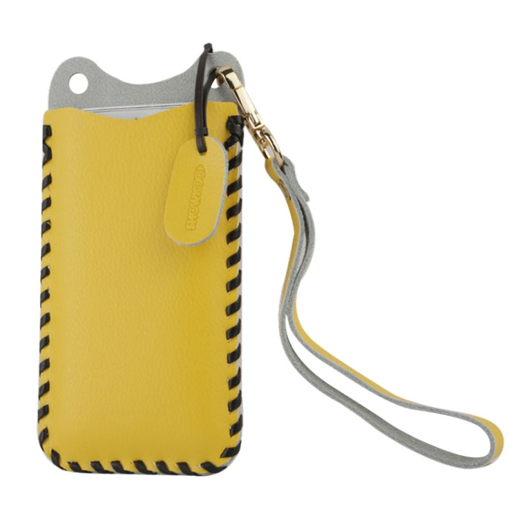 SHOWKOO Lichi Texture Vertical Style Leather Case with Lanyards for iPhone 5 & 5s & SE & SE