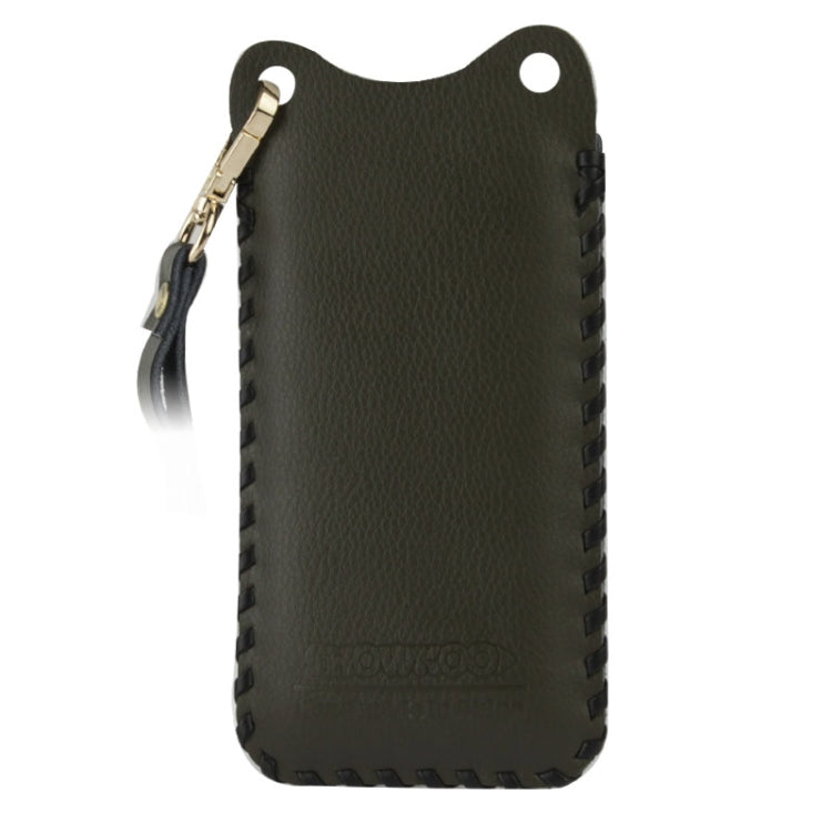 SHOWKOO Lichi Texture Vertical Style Leather Case with Lanyards for iPhone 5 & 5s & SE & SE