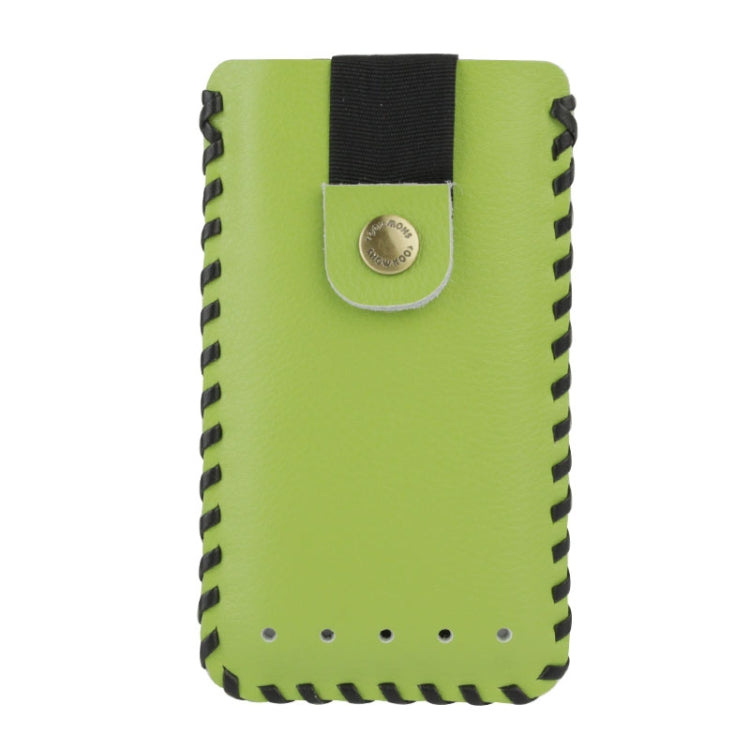 SHOWKOO Litchi Texture Vertical Style Snap Button Leather Case for iPhone 5 & 5S