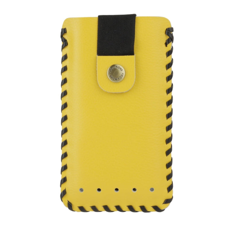 SHOWKOO Litchi Texture Vertical Style Snap Button Leather Case for iPhone 5 & 5S